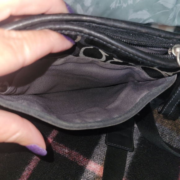 Coach Black and Gray Crossbody Bag - Picture 7 of 9